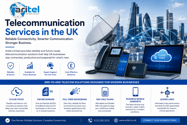 Transforming UK Businesses with Reliable Telecommunication Services