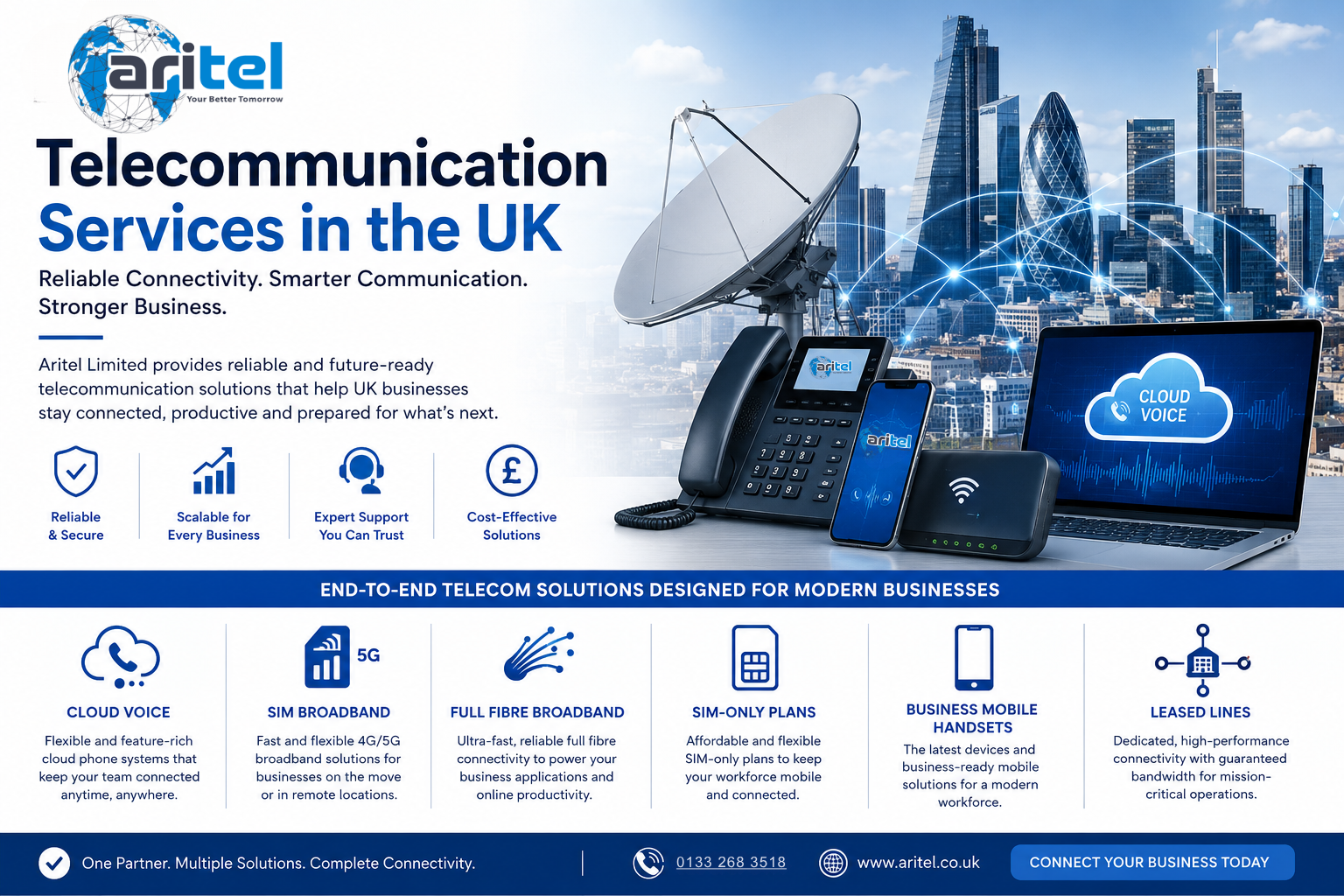 Transforming UK Businesses with Reliable Telecommunication Services